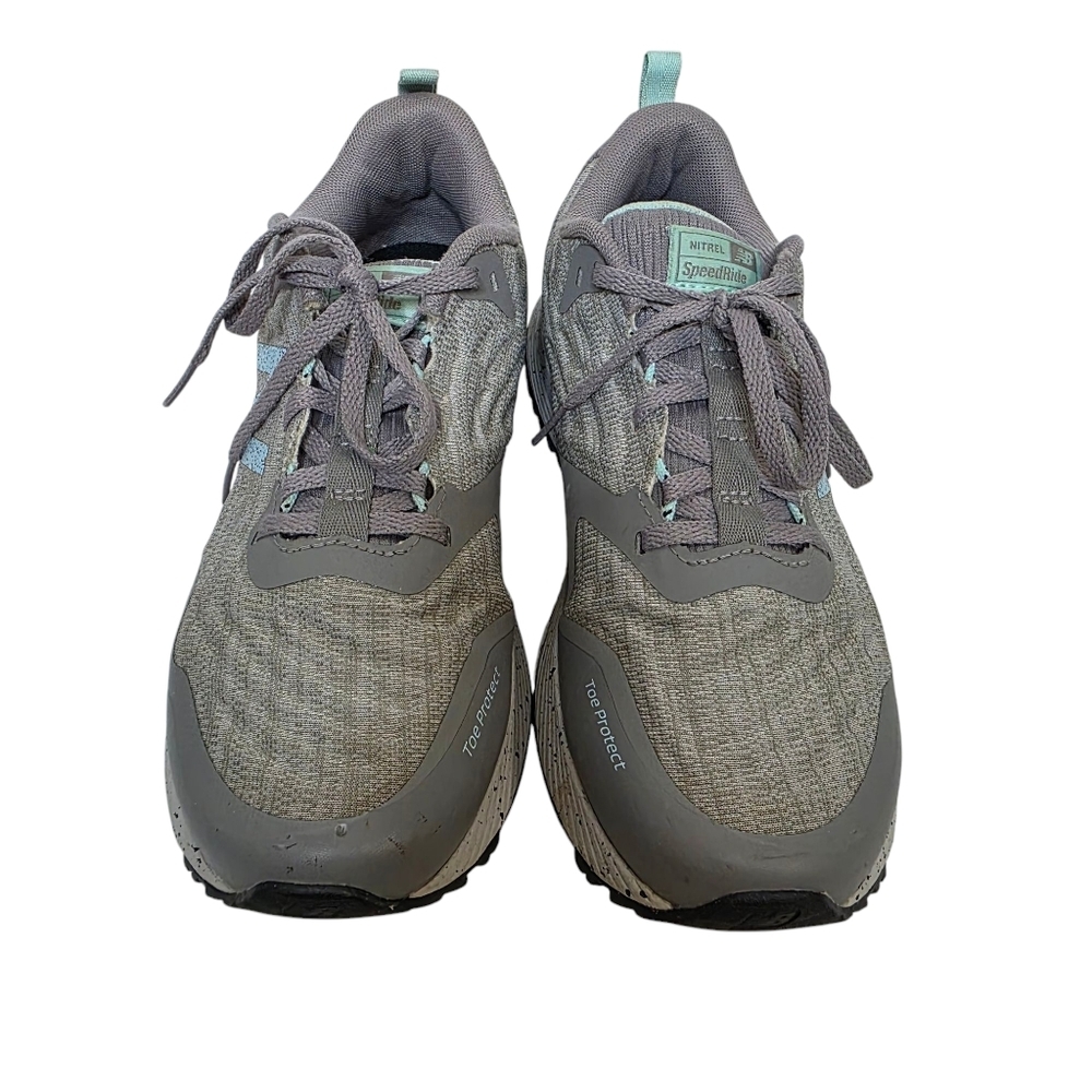 New Balance shoes Nitrel Speedride Gray Trail Running Womens Size 8.5 - Picture 3 of 9